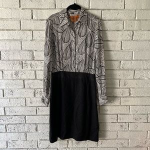 Tory Burch Knee Length Dress - Faux 2 Piece